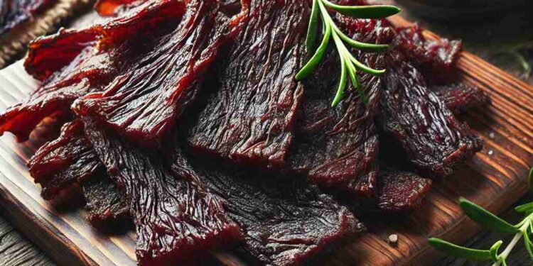 how long to dehydrate beef jerky at 145