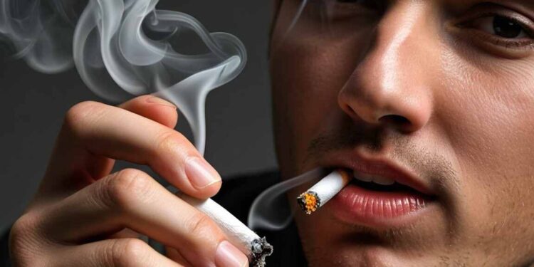 does smoking cause dehydration